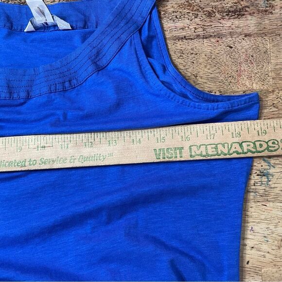 Tommy Bahama navy bottom ruffled mini‎ sundress dress size medium - Picture 4 of 7